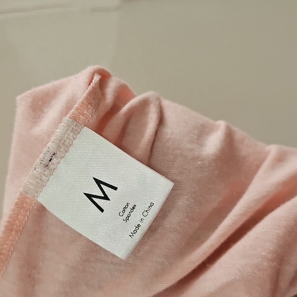 Eadinve Blush Buttoned Short Sleeve Tee - Picture 3 of 4